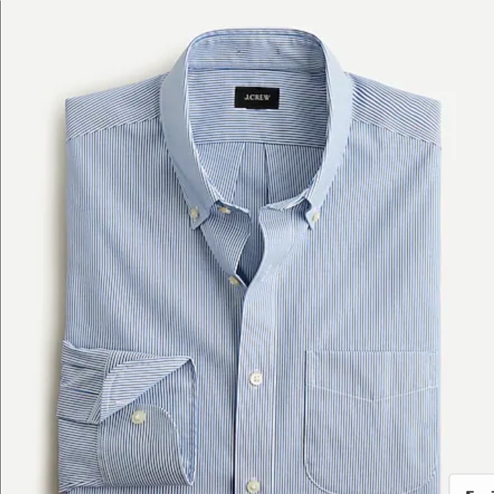 J crew striped shirt